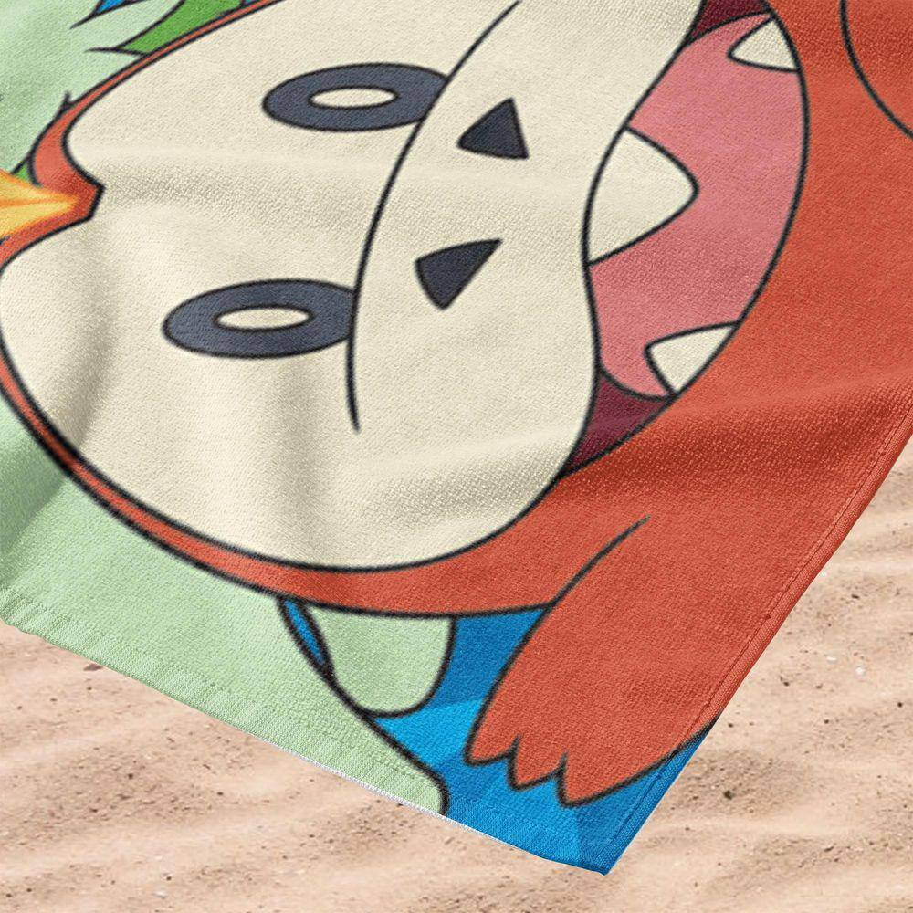 Pokemon Power Group Microfiber Polyester Beach Towel