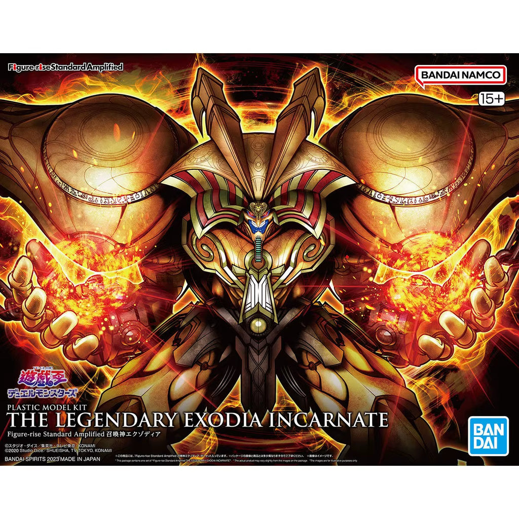 in Stock Original Figure-Rise Standard Amplified the LEGENDARY EXODIA INCARNATE Anime Action Figures Toys Collectible Kid