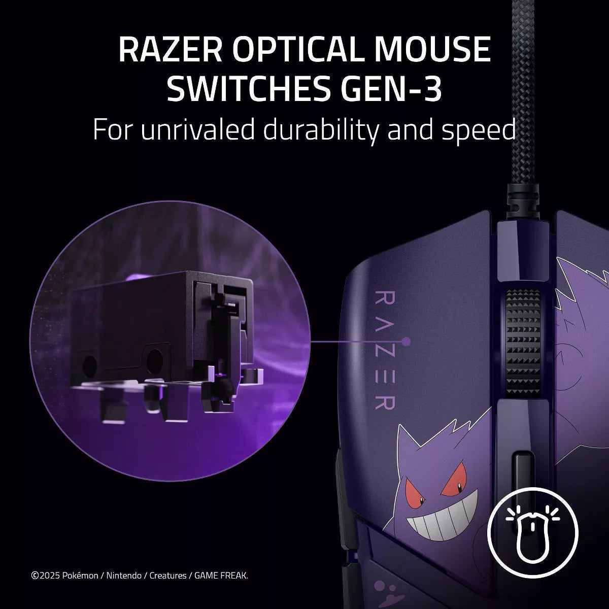 Razer Cobra Pokemon Gengar Edition