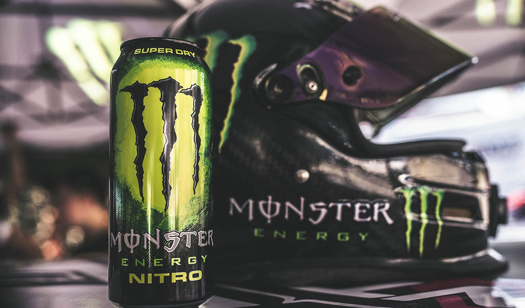 Monster Nitro Super Dry Energy Drink 16Oz Pack of 15 Citrus Flavor