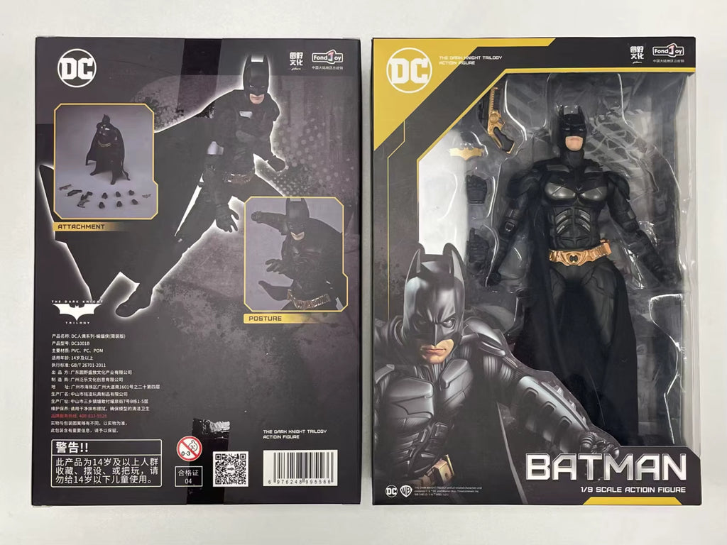 DC Original 1/9 20CM Justice League Superman Batman Joker Harley Quinn Wonder Woman Victor Stone Aquaman Action Figures