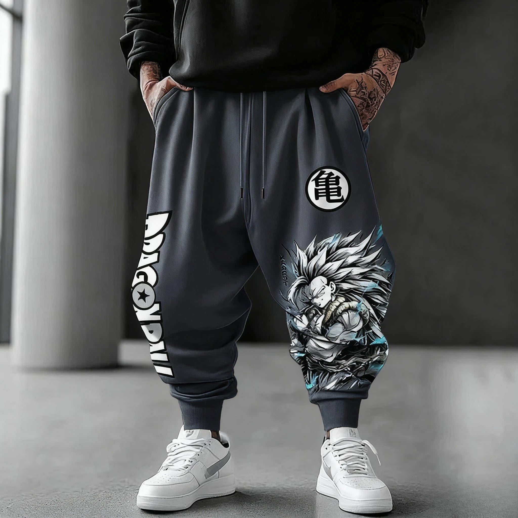Dragon Ball Z Goku Anime Men Women Sweatpants Summer Streetwear Casual Pants Japanese Cartoon Print Hip Hop Trendy Y2K Clothes