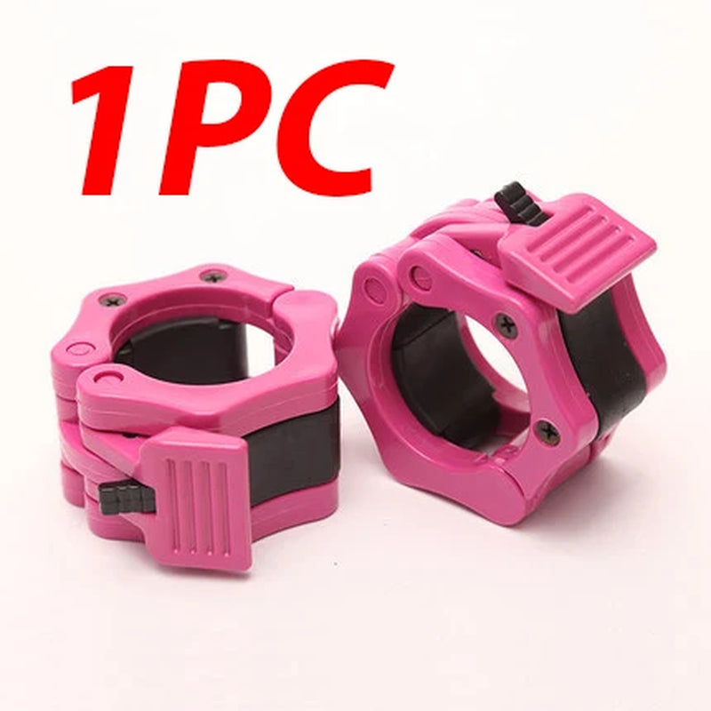 1PC of Locking 50Mm Diameter Standard Bar Dumbbell Barbell Collars Lock Clips Clamp Weight Lifting Gym Fitness Bodybuilding