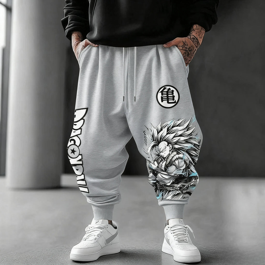 Dragon Ball Z Goku Anime Men Women Sweatpants Summer Streetwear Casual Pants Japanese Cartoon Print Hip Hop Trendy Y2K Clothes