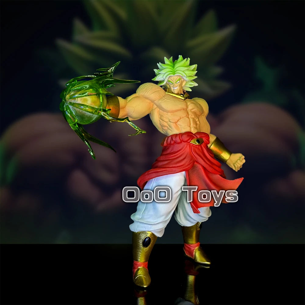 Dragon Ball Z Figure Broly Super Saiyan Goku VS Broly Action Figure PVC Collection Model Toys Gifts 15Cm/5.9In