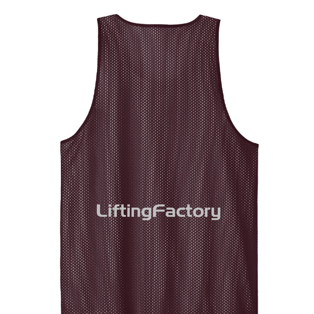 Maroon/ White - BACK