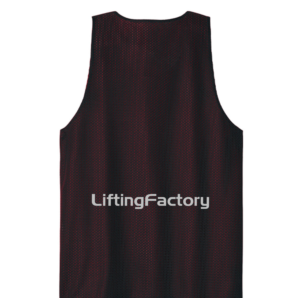 Black/ Deep Red - BACK