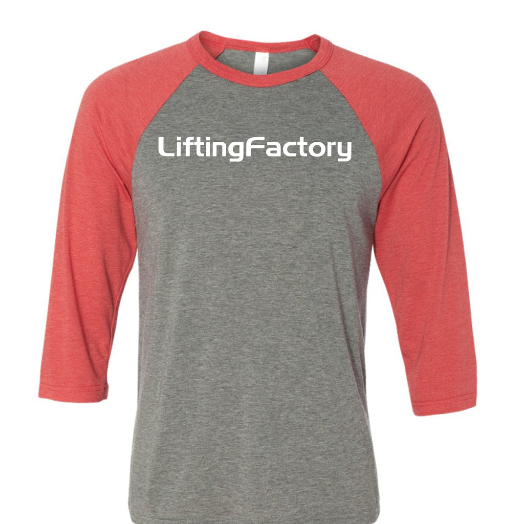 GREY/LT RED TRIBLEND - 3200 - FRONT